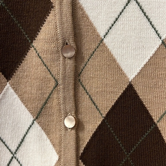 Talbots 1X sweater shell 100% Italian Merino, used but excellent condition - Picture 5 of 7